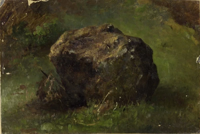 Julie Wilhelmine Hagen - Schwarz, Pietra sul prato, Art Museum of Estonia's